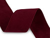 Sametová stuha velvet oboustranná šíře 40 mm