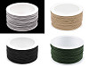 Elastico tondo, per cappello, Ø 1,2 mm 