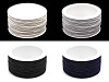 Elastico tondo, per cappello, Ø 1,2 mm 