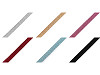 Ziergummi mit Lurex, Breite 9 mm
