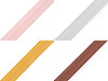 Bordo elastico ripiegabile, lucido, larghezza: 20 mm
