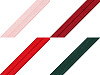 Liseré élastique plissé, brillant, largeur 20 mm