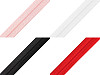 Bordo elasticizzato plissettato, larghezza: 16 mm