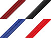 Bordo elasticizzato plissettato, larghezza: 16 mm