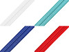 Bordo elasticizzato plissettato, larghezza: 16 mm