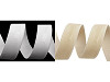 Cinghia elasticizzata, Velcro, in silicone, larghezza: 20 mm
