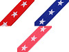Elastico con stampa, motivo: stelle, larghezza: 20 mm