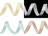 Elastico satinato per spallina di reggiseno, larghezza: 10 mm