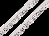 Decorative Elastic with Ruffle width 18; 20 mm