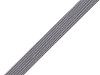 Cinta elástica plana, ancho 10 mm