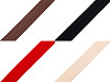 Bordo elasticizzato plissettato, larghezza: 20 mm