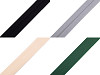 Liseré élastique plissé, largeur 20 mm