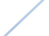 Élastique plat, largeur 3 mm
