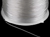 Filo di nylon elastico trasparente, dimensioni: Ø 0,5 e 0,6 mm