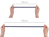 Elastic with silicone, width 10 mm 