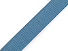 Shoulder strap with grosgrain pattern, width 20 mm