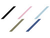 Shoulder strap with grosgrain pattern, width 10 mm