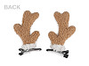 Party hair clips Christmas 
