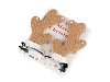 Party hair clips Christmas 