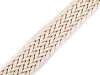 Braided Webbing Strap width 25 mm