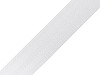 Smooth Double-sided Webbing Strap with shine, width 38 mm