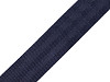 Smooth Double-sided Webbing Strap with shine, width 38 mm