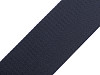 Smooth Double-sided Webbing Strap with Shine, width 50 mm