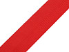 Smooth Double-sided Webbing Strap with Shine, width 50 mm