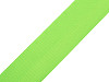 Smooth Double-sided Webbing Strap with Shine, width 50 mm