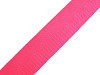 Smooth Double-sided Webbing Strap with Shine, width 38 mm