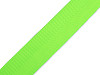 Smooth Double-sided Webbing Strap with Shine, width 38 mm