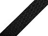 Double-sided Webbing Strap with Shine, width 38 mm