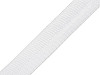 Smooth Double-sided Webbing Strap with shine, width 25 mm