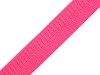 Smooth Double-sided Webbing Strap with shine, width 25 mm