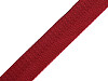 Smooth Double-sided Webbing Strap with shine, width 25 mm