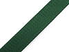 Smooth Double-sided Webbing Strap with shine, width 25 mm