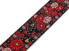 Webbing Strap with embroidery width 50 mm