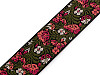 Webbing Strap with embroidery width 50 mm