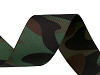 Double-sided camouflage webbing strap, width 50 mm