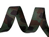 Double-sided camouflage webbing strap, width 25 mm