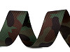 Double-sided camouflage webbing strap, width 32 mm