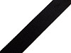 Smooth double-sided webbing strap with gloss, width 25 mm 