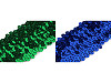 Elastic Sequin Trim width 45 mm