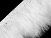 Prýmek - marabu peří šíře 17 cm