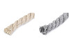 Cordón/cuerda de algodón trenzado Ø12 mm, para macramé