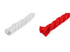 Cordón/cuerda de algodón trenzado Ø12 mm, para macramé