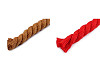 Cordón/cuerda de algodón trenzado Ø12 mm, para macramé