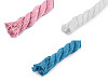 Cordón/cuerda de algodón trenzado Ø12 mm, para macramé