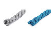 Cordón/cuerda de algodón trenzado Ø12 mm, para macramé