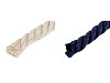 Sznurek bawełniany Ø12 mm skręcany macrame